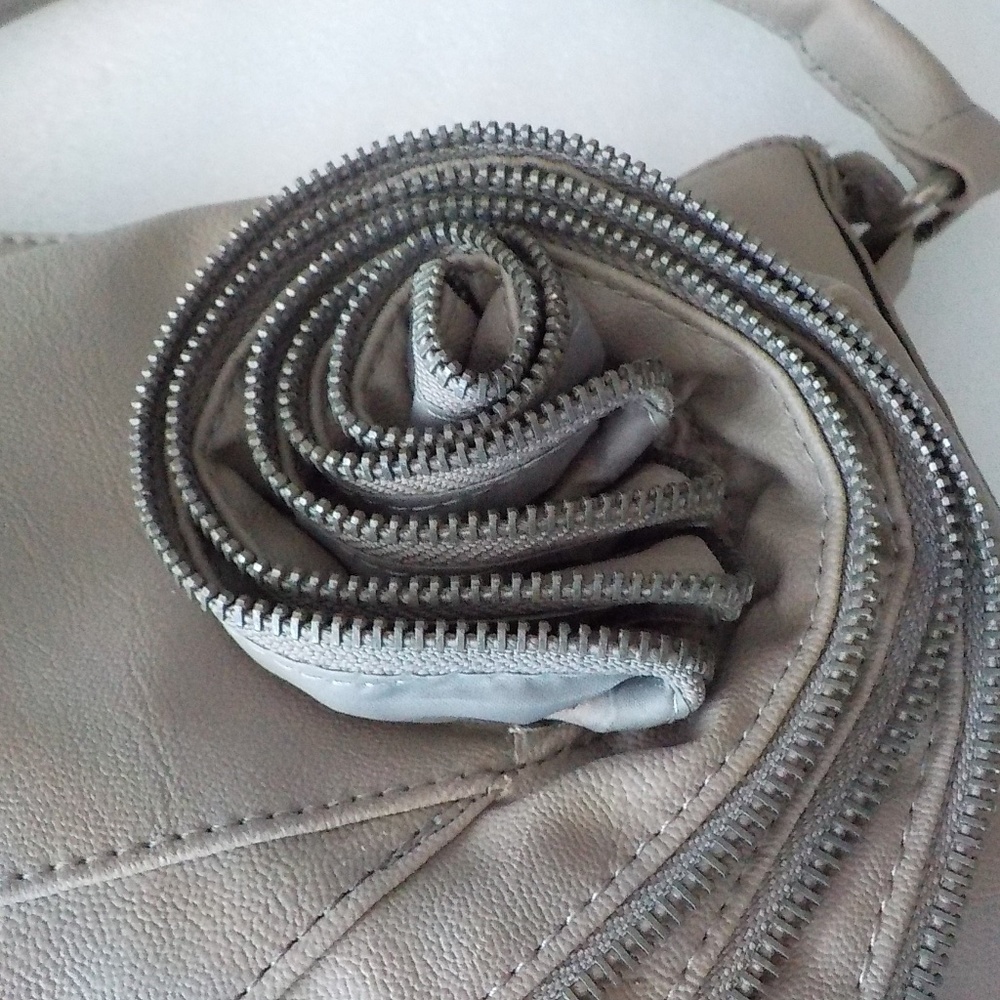 Taupe Handbag & Crossbody Small Bag - Picture 7 of 8